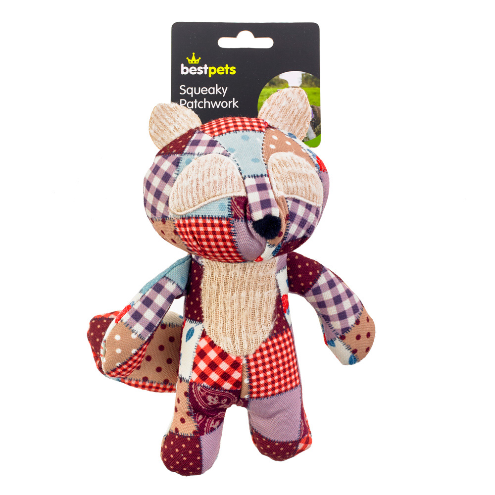Squeaky Patchwork Fox