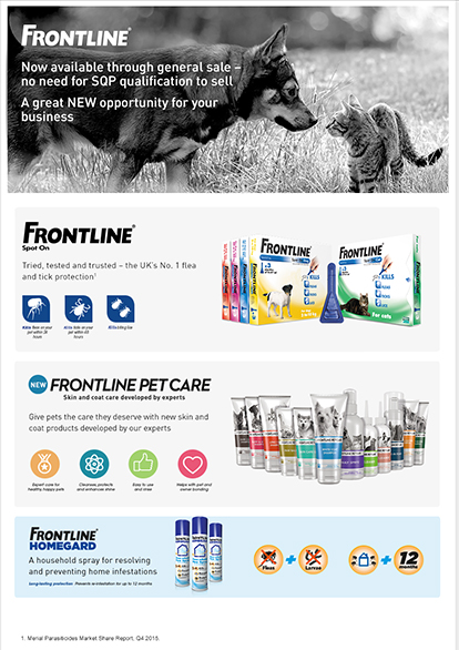 Frontline Product Range
