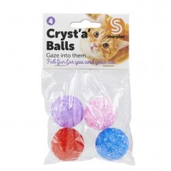 Cryst 'A' Balls Cat Toy