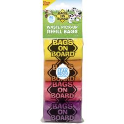 Bags On Board Waste Pick Up Refill Bags Rainbow