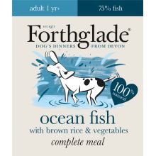 Forthglade Complete Meal Adult Ocean Fish with Brown Rice & Vegetables