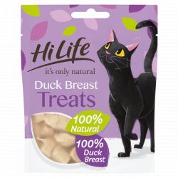 HiLife it's only natural - Duck Breast Treats 10g