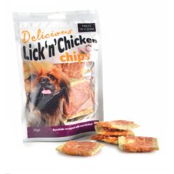 Treat 'N' Chew Lick 'N' Chicken Chips