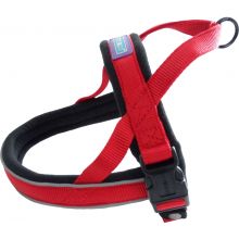 Hemm & Boo Padded Harness Red Reflective