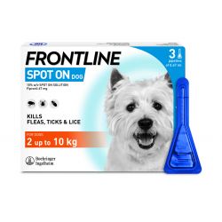 FRONTLINE Spot On Dog Small - 3 pipettes