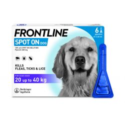 FRONTLINE Spot On Dog Large - 6 pipettes