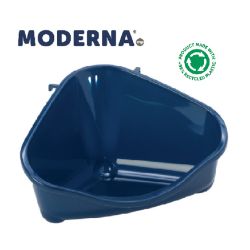 Moderna Corner Litter Pan Mini Blue Berry