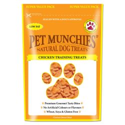 Pet Munchies Natural Chicken  Training Treats Super Value Pack