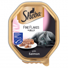Sheba Alu Fine Flakes in Jelly with Salmon
