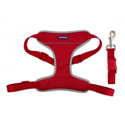 Ancol Travel Harness Red