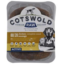 Cotswold Raw Active Sausage Chicken