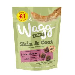 Wagg Skin & Coat Treats £1