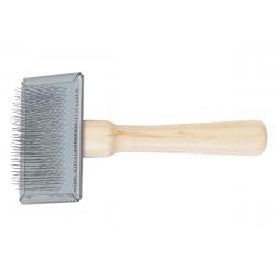 Ancol Wooden Handle Slicker Brush Small