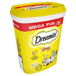 Dreamies Mega Pack Cheese Adult Cat Treat 350g