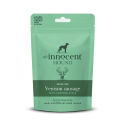 The Innocent Hound Venison Sausages with Chopped Apple