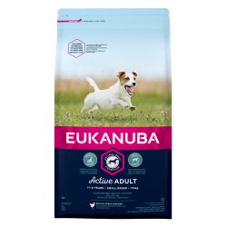 EUKANUBA Active Adult Small Breed Rich In Fresh Chicken