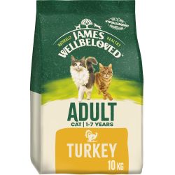 JAMES WELLBELOVED Cat Adult Turkey & Rice 10kg