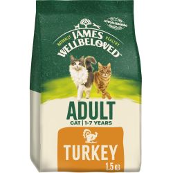 JAMES WELLBELOVED Adult Cat Turkey & Rice