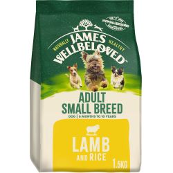 James Wellbeloved Adult Small Breed Complete Dry Dog Food Lamb