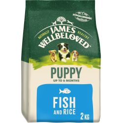 James Wellbeloved Puppy Complete Dry Dog Food Fish & Rice