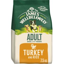 James Wellbeloved Adult Dry Dog Food Turkey & Rice