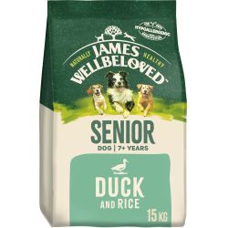James Wellbeloved Senior Dry Dog Food Duck & Rice