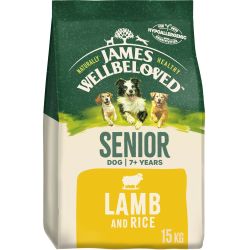 James Wellbeloved Senior Dry Dog Food Lamb & Rice
