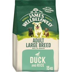 James Wellbeloved Adult Large Breed Dry Dog Food Duck & Rice 