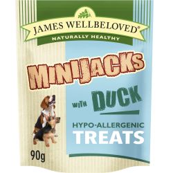 James Wellbeloved Dog Treats Minijacks Duck & Rice
