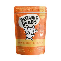 Meowing Heads Paw Lickin' Chicken Pouch (Formally Hey Good Looking)
