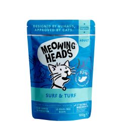 Meowing Heads Supurr Surf & Turf Pouch (Formally Gone Fishin')