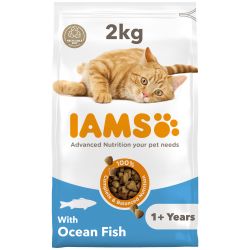 IAMS Adult Dry Cat Food Ocean Fish