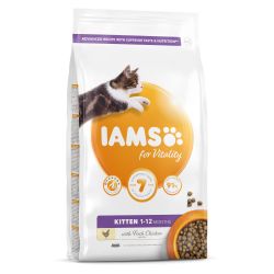 IAMS for Vitality Kitten Food with Fresh chicken