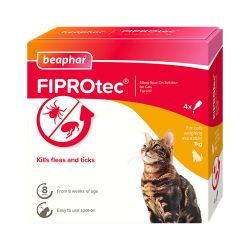 Beaphar FIPROtec Spot On Cat 4 pipette