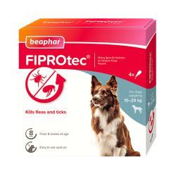 Beaphar FIPROtec Spot On Medium Dog 4 pipette