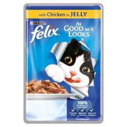 Felix As Good As It Looks Pouch Chicken in Jelly
