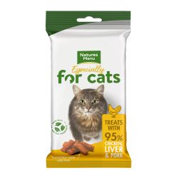 Natures Menu Real Meaty Cat Treats with Chicken and Liver