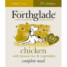 Forthglade Complete Meal Senior Chicken with Brown Rice & Vegetables