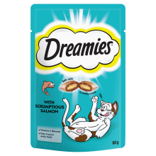 DREAMIES Cat Treats with Salmon 60g