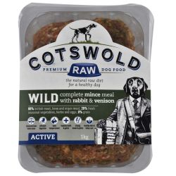 Cotswold Raw Wild Mince Venison & Rabbit