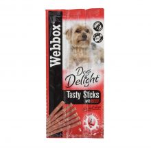 Webbox Dogs Delight Beef Sticks