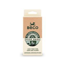 Beco Compostable Unscented Poop Bags 60 Pack