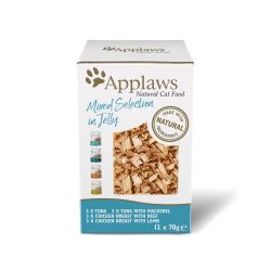 Applaws Cat Pouch Jelly Multipack 12pk