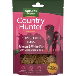 Country Hunter Superfood Bar Salmon & White Fish with Cranberries & Kelp