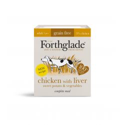 Forthglade Complete Grain Free Adult Chicken, Liver, Sweet Potatoes & Vegetables
