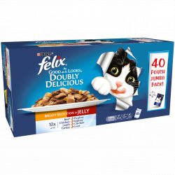 Felix Pouch As Good As It Looks Doubly Delicious 40 pack