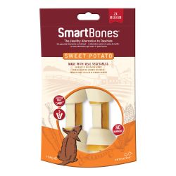SmartBones Chews Medium Bone with Sweet Potato 
