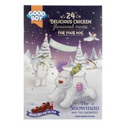 X Good Boy Snowman Advent Calendar
