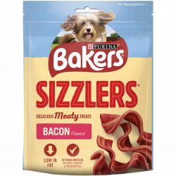 Bakers Dog Treats Bacon Sizzlers