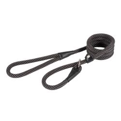 Ancol Rope Lead Black/grey